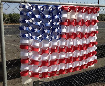 15 Easy DIY American Flag Crafts American Flag Crafts, Veterans Day Activities, Flag Crafts, 4th Of July Parade, Parade Float, Patriotic Crafts, Patriotic Party, 4th Of July Decorations, Patriotic Holidays