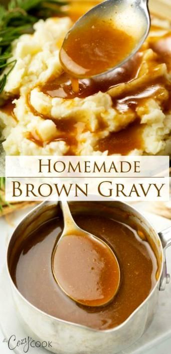 Make this EASY Beef Gravy recipe in just 10 minutes with NO drippings needed! Learn 3 secret ingredients to add depth of flavor, plus a chef-inspired finishing technique to add a silky, velvety finish.  Serve How To Make Beef Gravy With Beef Broth, Gravy For Brisket, Gravy For Beef Roast, Mccormick Brown Gravy Recipe, Home Made Gravy Easy, Gravy Mix Diy, How To Make Beef Gravy, Simple Brown Gravy Recipe, White Pepper Gravy Recipe