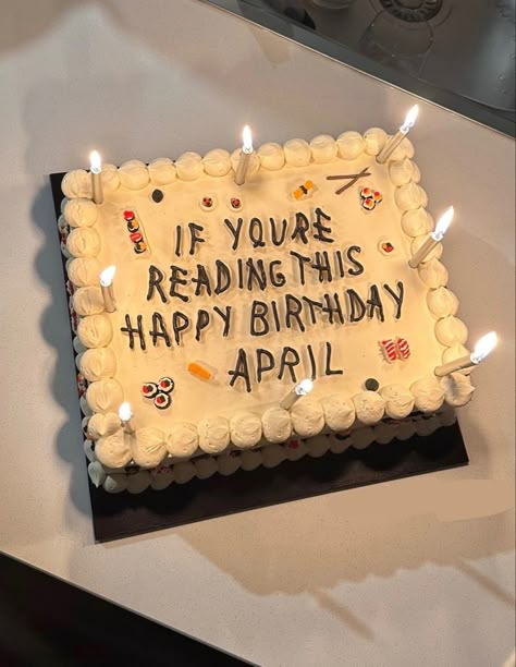 Rapper Birthday Cake, Drake Birthday Cake, Happy Birthday April, Drake Cake, Drake Album Cover, Drake Album, Drake's Birthday, Picnic Party Decorations, 17th Birthday Ideas