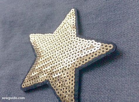 10 Best ways to make {Iron on/ sew on Fabric clothing PATCHES } - Sew Guide How To Make Iron On Patches, How To Make Iron, How To Make Patches, How To Make Letters, Jacket Ideas, Battle Jacket, Sequin Patch, Clothing Patches, Patches Jacket