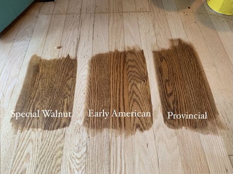 Provincial And Weathered Oak Stain, Wood Stain Trends 2023, Provential Stain Color, Early American Floor Stain, English Chestnut Stain On Oak, Special Walnut Vs Provincial Stain, Early American Stain On Knotty Alder, Early American Stain Cabinets, Special Walnut Stain On Maple