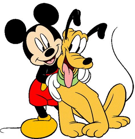 Mickey and Pluto Mickey Mouse And Pluto, Mickey And Pluto, Mickey Mouse Coloring Pages, Disney Emoji Blitz, Epic Mickey, Disney Emoji, Disney Wiki, Mickey Mouse Art, Disney Colors