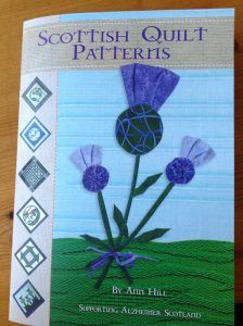 Thistle Quilt Block, Thistle Quilt Pattern, Scottish Quilt, Thistle Quilt, Quilt Book Cover, Irish Quilt Patterns, Football Museum, Hampden Park, Quilt Book