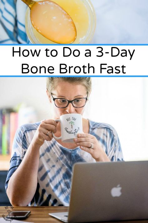 How To Do a 3-Day Bone Broth Fast (why you should + how to prepare!) Broth Fasting, Bone Broth Fast, Reset Your Gut, Bone Broth Benefits, Broth Diet, Bone Broth Diet, Bone Broth Powder, Making Bone Broth, Homemade Bone Broth