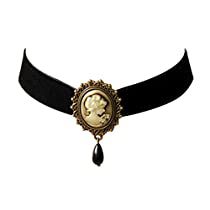 Check this out on Amazon Cameo Choker, Black Cameo, Velvet Choker Necklaces, Black Velvet Choker, Lace Necklace, Velvet Choker, Cameo Necklace, Cameo Brooch, Velvet Lace