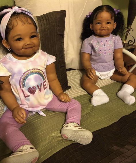 Cheap Reborn Baby Dolls, Black Reborn Baby Dolls, Reborn Babies Black, Reborn Baby Dolls Twins, African American Reborn Babies, Classic Bentley, Twin Baby Girls Black, Bbybailei Video, African American Baby Dolls