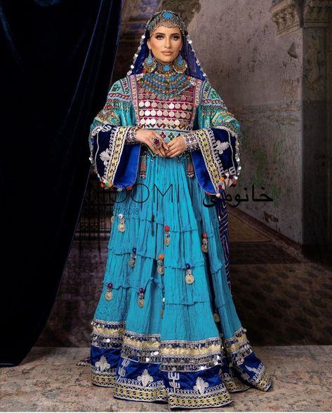 Afghan Traditional Wedding Dress - Etsy Traditional Clothing Around The World, Henna Dress, Afghan Wedding Dress, Engagement Henna, Afghani Clothes, Traditional Wedding Dress, Afghan Dress, Afghan Wedding, Nikkah Dress