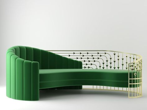 Furniture Png, Poltrona Design, Sofa Design Wood, Latest Sofa Designs, Luxury Sofa Design, Unusual Furniture, Corner Sofa Design, Green Couch, Unique Sofas