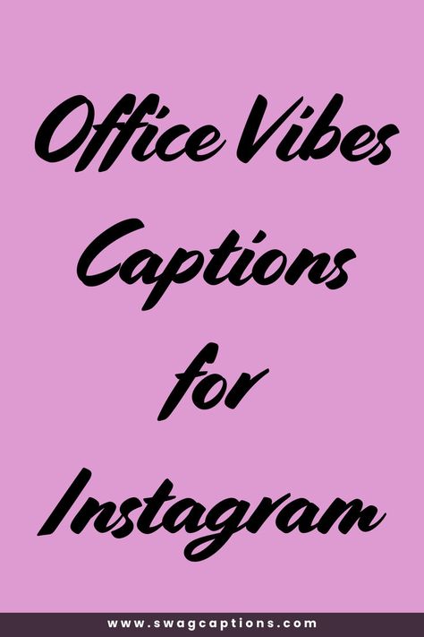 Boost your social media game with our curated list of Office Vibes Captions for Instagram. Whether you’re showcasing your daily grind, celebrating a work win, or sharing your workspace aesthetic, these captions are perfect for every professional moment. Find the best office quotes, workplace humor, and motivational sayings to enhance your Instagram feed. Ideal for adding a touch of personality to your posts and connecting with your followers on a professional level. Office Captions, Vibes Captions For Instagram, Office Work Quotes, Vibes Captions, Best Office Quotes, Workplace Inspiration, Motivational Quotes For Workplace, Workspace Aesthetic, Professional Quotes