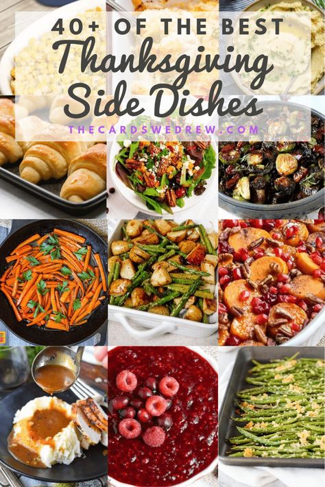 Thanksgiving Recipes Side Dishes Veggies, Thanksgiving Meal Plan, Thanksgiving Side Dishes Healthy, Thanksgiving Potluck, Best Thanksgiving Side Dishes, Thanksgiving Side Dishes Easy, Thanksgiving Foods, Thanksgiving Food Sides, Traditional Thanksgiving Menu