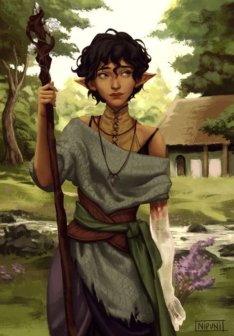 Elf Druid, Female Elf, Wood Elf, Dragon Age Inquisition, Dungeons And Dragons Characters, Dnd Art, Wow Art, Arte Fantasy, Fantasy Rpg