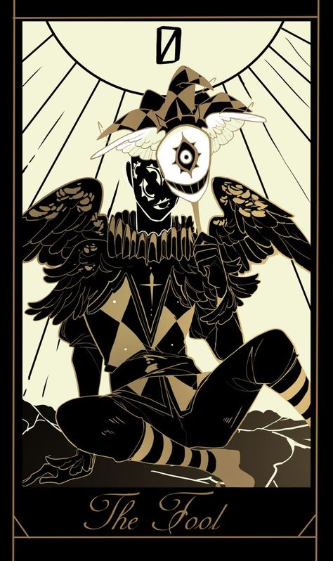 The Fool Tarot Card Art, The Fool Tarot Card, Tarot Cards Art Illustration, Fool Tarot Card, Tarot The Fool, Kartu Tarot, The Fool Tarot, The Fallen Angel, 카드 디자인