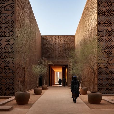 Future African Vernacular Architecture - In the not-so-distant future, Africa will have succeeded in largely freeing itself from… | Instagram Future Africa, Saudi Heritage, African Interior Design, African Architecture, مركز ثقافي, African House, African Interior, Eco Architecture, Vernacular Architecture