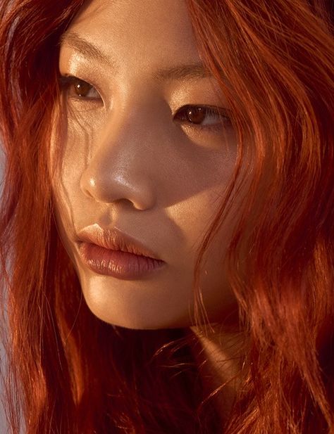 hoyeon jung pics on Twitter: "hoyeon jung by jordan walczak… " Hoyeon Jung Red Hair, Yukie Shirofuku, Ho Yeon, Hoyeon Jung, Peter Steele, 얼굴 그리기, Hogwarts Mystery, Face Reference, Black Mamba