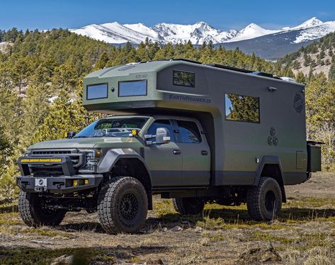 Earth Roamer, Experience Drawing, Super C Rv, Kombi Motorhome, Truck Flatbeds, Overland Trailer, Overland Truck, Expedition Truck, Off Road Camper