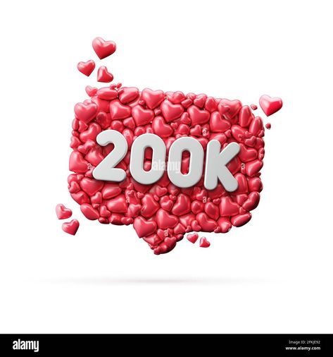 Download this stock image: 200 thousand social media influencer subscribe or follow banner. 3D Rendering - 2FKJE92 from Alamy's library of millions of high resolution stock photos, illustrations and vectors. 200k Followers, Social Media Influencer, 3d Rendering, Influencer, High Resolution, Stock Images, Resolution, Stock Photos, Social Media