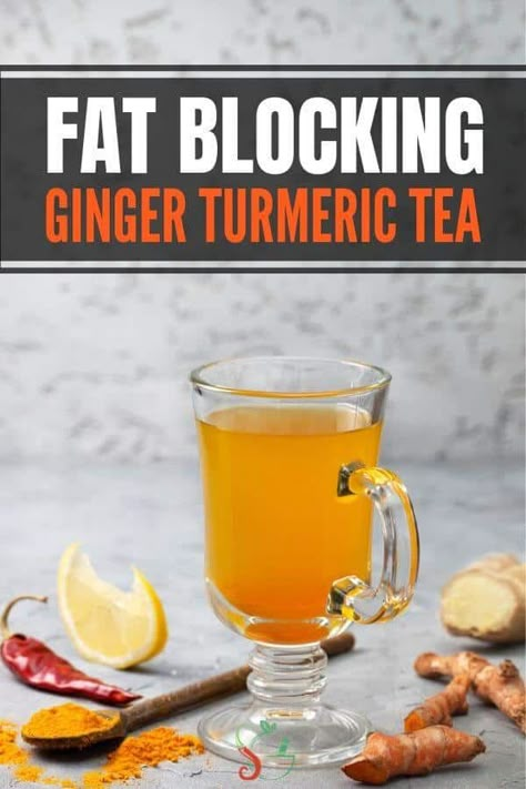 Ginger Turmeric Tea - Spices & Greens: Online Weight Loss Coaching Drinks For Colds, Ginger Tumeric Tea, Ginger Turmeric Tea, Ginger Tumeric, Turmeric Tea Recipe, Turmeric Recipes, Smoothie Detox, Detox Drinks Recipes, Turmeric Tea