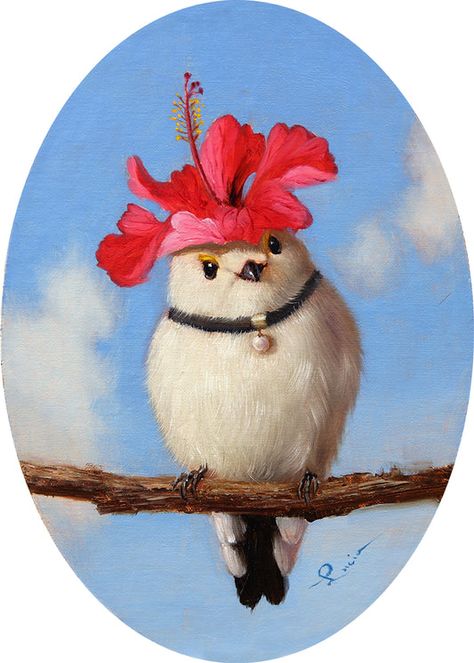 Originals – Page 2 – Lucia Heffernan Contemporary Realism, Lucia Heffernan, Hawaiian Art, Kawaii Illustration, Inspirational Artwork, Oil Painters, Weird Creatures, Digital Art Anime, Traditional Paintings