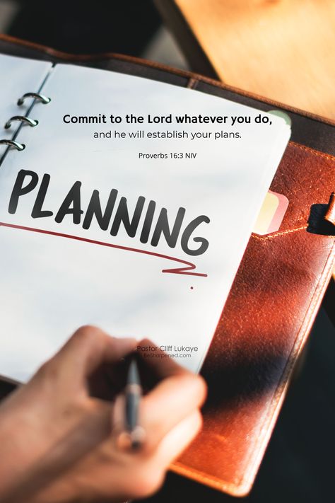 DAILY DEVOTION / VERSE OF THE DAY Proverbs 16:3 (NIV) Commit to the Lord whatever you do, and he will establish your plans. So plan ahead, commit the same to God, and He will establish your plans. #besharpened #activatingyourfaith #TuesdayTestimony #dailydevotion #verseoftheday Isaiah 30, Proverbs 16 3, Daily Devotion, Proverbs 16, February 9, Daily Bible Verse, Let God, Bible Studies, Daily Bible