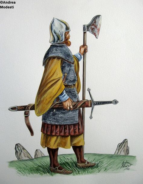 Irish Gallowglass, Late 15th-16th Century Irish Clothing, Scottish Warrior, Historical Warriors, Celtic Warriors, Irish Warrior, Celtic Culture, Historical Armor, Irish History, My Hope