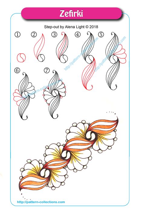 Doodle Zen, Zantangle Art, Zentangle Flowers, Zentangle Pattern, Zen Doodle Patterns, Zentangle Tutorial, Zentangle Artwork, Zen Tangle, Tangle Pattern