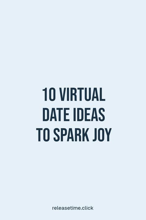 Discover 10 creative and fun virtual date ideas to keep the romance alive! In our fast-paced world, it's easy to forget quality time with your partner. Try unique online activities like cooking together, virtual game nights, and themed movie marathons. These engaging suggestions will foster connection and fun from the comfort of your home. Whether near or far, light the spark of love with these unforgettable virtual dates that blend laughter, interaction, and comfort. Strong Marriage, Virtual Date Ideas, Virtual Museum Tours, Creative Dates, Virtual Travel, Game Nights, Spark Joy, Date Ideas, The Spark