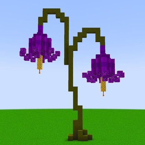 Garden Design In Minecraft, Minecraft Fancy Floor Designs, Giant Flower Minecraft Build, Minecraft End Island Transformation, Minecraft Flower Building, Giant Lily Pads Minecraft, Flower Statue Minecraft, Flower Builds Minecraft, Minecraft Fantasy World Ideas