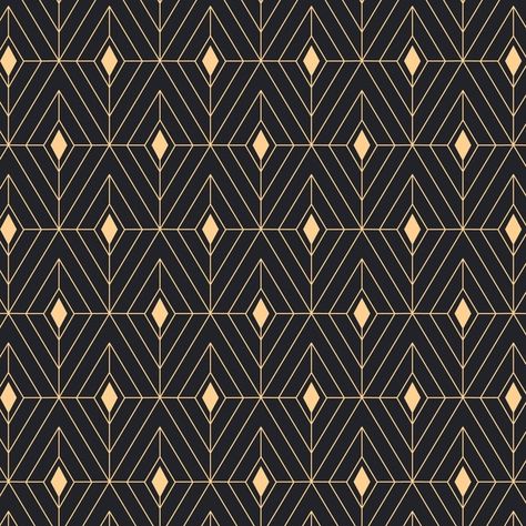 Free Vector | Flat design art deco pattern Art Deco Fabric Prints, Masculine Pattern Design, 1920s Patterns Art Deco, African Geometric Patterns, Vintage Geometric Pattern, Motif Art Deco 1920s, Art Deco Pattern Geometric Design, 1920s Art Deco Pattern, Modern Art Deco Pattern