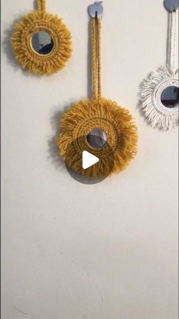 crafting on Instagram: "Thread woolen merror 🦋★ Diy Craft Maker 🎀   #craftlover #instadaily #instagramhub #merror #artist #artoninstagram #drafting #wallart #walldecoration #decor #trending #intags #shop #diycrafts #indian #india #painting #homedecoration #craftshow #craftshop #artoninstagram #instagramreels #viral #followforfollowback #likes #diyvideos #instatrend" Woolen Thread Craft Ideas, Knitting & Crochet Tools, Indian Wall Decor, Woolen Craft, Mini Macrame, Crochet Tools, Beading Crafts, Thread Art, Crochet Kitchen