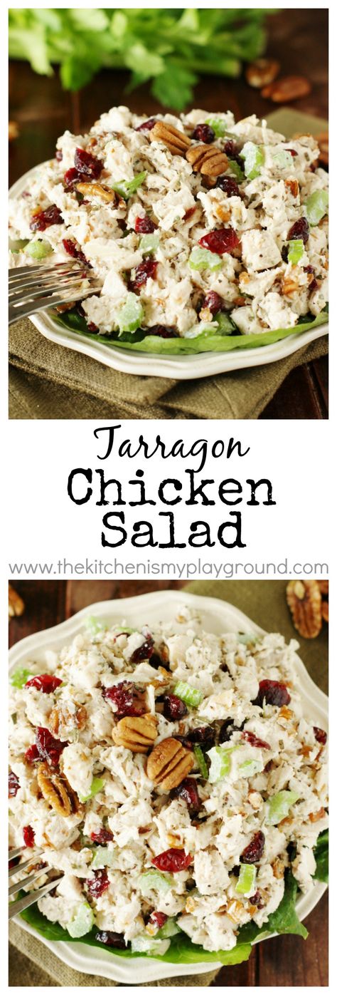 Chicken Salad Tarragon, Chicken Tarragon Salad, Recipes With Tarragon, Chicken Salad With Tarragon, Tarragon Recipes, Tarragon Chicken Salad, The Best Chicken Salad, Best Chicken Salad, Chicken Salad Sandwiches