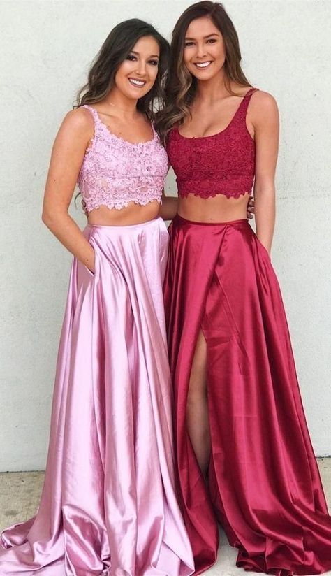 f337d999d9ad116a7b4f3d409fcc6480desc34070432ri Split Prom Dresses, Prom Dresses With Pockets, Custom Prom Dress, Piece Prom Dress, Aline Dress, Dresses Elegant, Dresses Lace, Prom Dresses Lace, Dress Prom