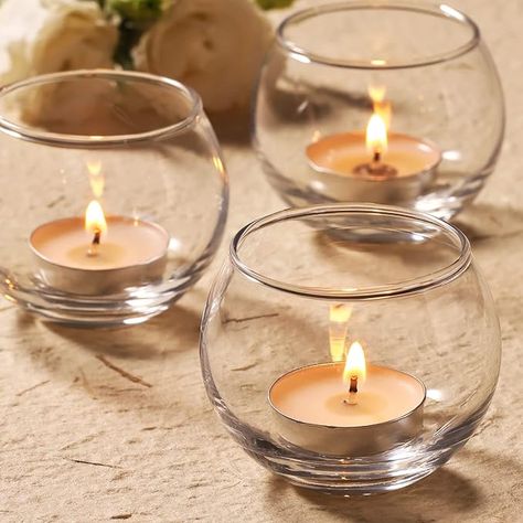 Fancy Party Decorations, Clear Candle Holders, Clear Candle, Round Candle Holder, Clear Glass Candle Holders, Glass Tealight Candle Holders, Round Candle, Star Candle Holder, Bulk Candles