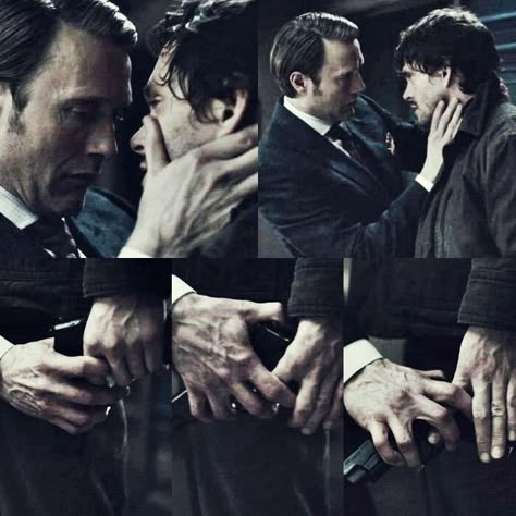 Hannibal Lecter (Mads Mikkelsen) x Will Graham (Hugh Dancy) Clarice And Hannibal, Hannibal Season 1, Hannibal Lecter Series, Hannibal Tv Show, Will Graham Hannibal, Dont Lie To Me, Hannibal Tv Series, Sir Anthony Hopkins, Bryan Fuller