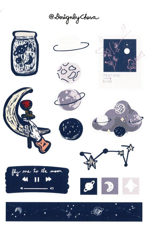 Mini Moon Sticker Sheet design Moon Aesthetic Stickers, Moon Stickers Printable, Moon Stickers Aesthetic, Cute Printable Sticker Sheets, Sticker Sheets Aesthetic, Book Doodles, Disney Big Hero 6, Moon Stickers, Laptop Decoration