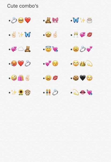 Love Emoji Combo, Bestie Emoji, Love Emoji Combination, Emoji Tbh, Emoji Caption, Aesthetic Emojis Combinations, Aesthetic Emoji Combos, Couples Emoji, Funny Emoji Combinations