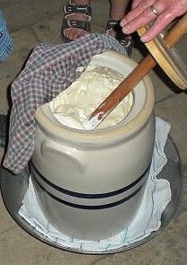 Homesteading Food, Butter Making, Butter Churns, Deep Pantry, Make Butter, Butter Churn, Homemade Pantry, Making Butter, Easy Butter