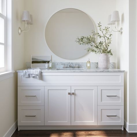 White quartz countertop