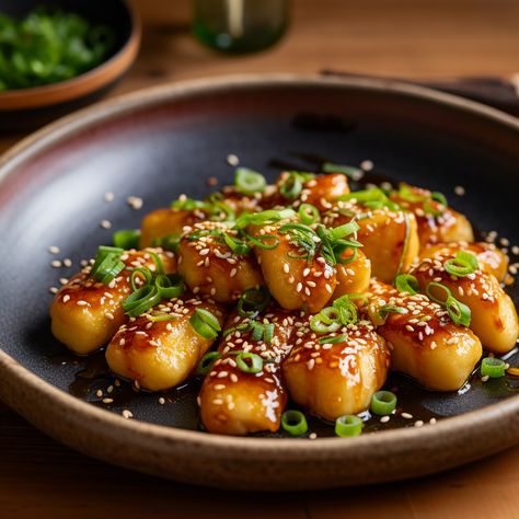 Experience the best of both worlds with this unique recipe that combines the traditional Italian gnocchi with the umami flavors of Japanese miso. The result is a harmonious fusion of cultures and tastes that will leave you craving for more. #savory #tasty #food #miso #fusionflavors #brunchgoals #gnocchi #yum #recipeinspiration #recipe #weeknightdinner Small Frequent Meals, Great Italian Chefs, Gnocchi Plating, Japanese Italian Fusion, Japanese Fusion Food, Goodful Recipes, Japanese Pasta, Japanese Flavors, Japanese Food Recipes