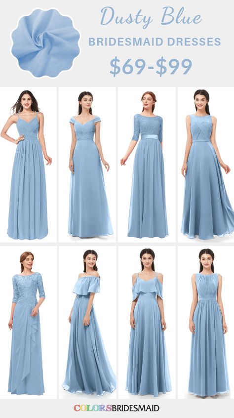 Dusty Blue Bridesmaid, Dusty Blue Dress, Sky Blue Bridesmaid Dresses, Lavender Bridesmaid, Lavender Bridesmaid Dresses, White Bridal Gown, Bridesmaid Dresses Under 100, Lilac Bridesmaid Dresses, Dusty Blue Wedding