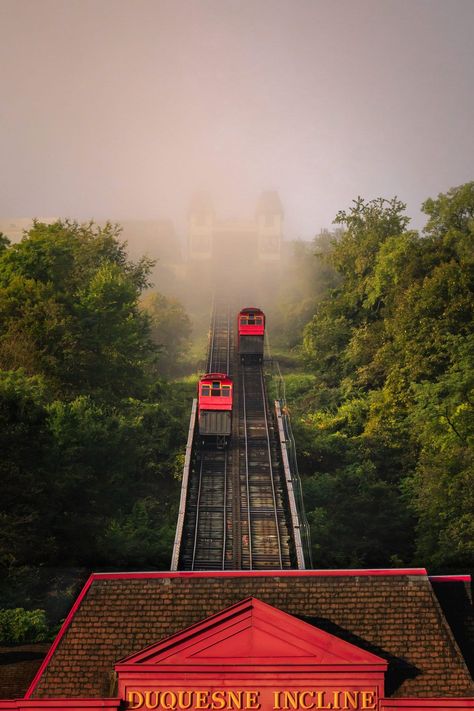 9 Pittsburgh Attractions Perfect for Holiday Guests | Pittsburgh Beautiful Pittsburgh Incline, Pittsburgh Bridges, Traditional Holiday Decor, Holiday Pops, Wedding Spot, Foggy Morning, Ohio River, Steel City, Winter Light