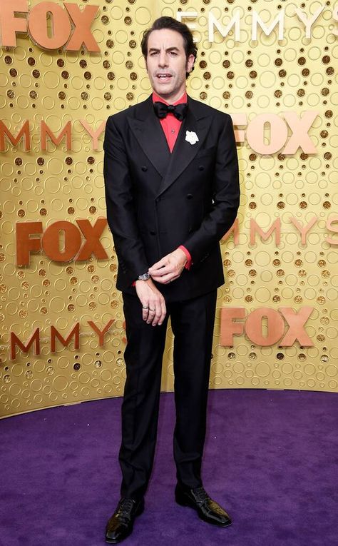 Sacha Baron Cohen 2019 Red Carpet, Sacha Baron Cohen, Party Pics, Celebrity Pics, Branding Mood Board, Emmy Awards, Model Pictures, Red Carpet Fashion, Celebrity Pictures