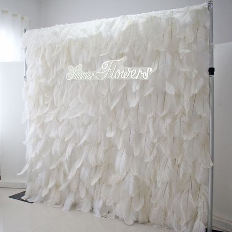 Cloud 9 3D/5D Flowerwall on Fabric cloth wedding partt flower photo backdrop premium quality Booth Decoration, Floral Party Decor, Salon Party, Floral Party Decorations, Feather Wall Decor, Roll Up Design, Decor Event, Flower Panels, Diy Photo Booth