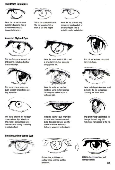 Croquis, Mata Manga, How To Draw Manga, Manga Eyes, Manga Tutorial, Manga Hair, Anime Drawing Books, Draw Manga, Manga Drawing Tutorials