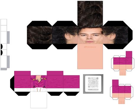 Harry Styles Paper Doll Template, One Direction Paper Doll Template, One Direction Paper Doll, Harry Styles Papercraft, Harry Styles Paper Craft Template, Harry Styles Minecraft Template, Harry Styles Minecraft Print, Harry Styles Paper Doll, Harry Styles Related Gifts