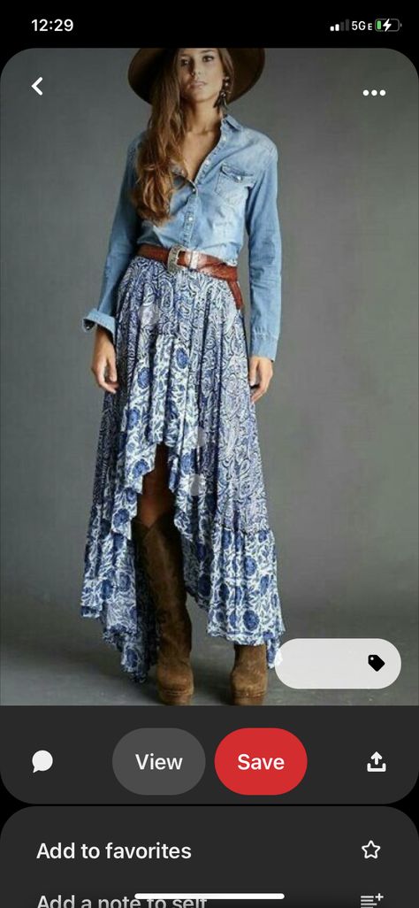 Mode Country, Fashion Design Jobs, Rodeo Chic, Stile Boho Chic, Look Boho Chic, Moda Hippie, Boho Chique, Cooler Style, Mode Hippie