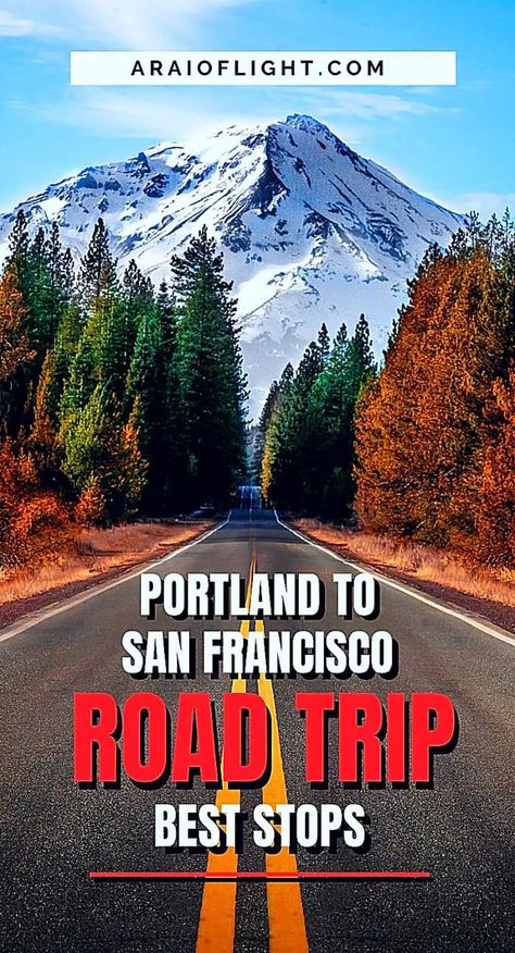 Portland To San Francisco Road Trip, San Francisco To Portland Road Trip, Seattle To San Francisco Road Trip, Pacific Highway Road Trip, Highway 101 Road Trip Oregon, San Francisco Road Trip, Pch Road Trip, Northern California Road Trip, Pacific Coast Road Trip