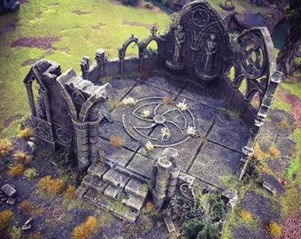 Ferro Cement, Terrain Building, Warhammer Tabletop, Fantasy Terrain, Dnd Terrain, Warhammer Terrain, 40k Terrain, Diorama Ideas, Ralph Mcquarrie