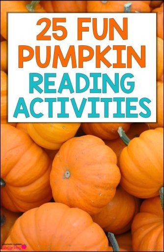 Get 25 fun pumpkin reading activities that are sure to grab and keep the attention of your 3rd, 4th, and 5th grade students! From Halloween reading comprehension passages, to pumpkin reading games, worksheets, and games, these ideas have you covered for the entire month of October. Perfect for older kids, students in a small group, reading centers, or even a pumpkin reading challenge! Pumpkin Day 3rd Grade, Pumpkin Activities 3rd Grade, Pumpkins First Grade, Reading Halloween Activities, Lesson Plans For Elementary Students, Fall Literacy Night, Fun Reading Activities For 3rd Grade, Pumpkin Classroom Activities, Pumpkin Reading Activities