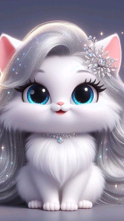 Kitten Wallpaper, Whatsapp Wallpaper Cute, Disney Princess Artwork, Cute Bunny Pictures, Really Cute Puppies, Cut Animals, Really Cool Drawings, Beautiful Hairstyle, Cute Small Animals