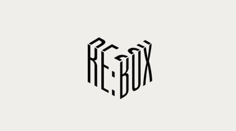 Caja Logo Box Design, Box Logo Design Ideas, Out Of The Box Logo, Modular Logo, Perspective Logo, Box Logo Design, Box Symbol, Luxe Logo, Cube Logo